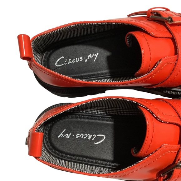 Circus By Sam Edelman Edelle Patent Leather Platform Monk Straps - Picture 6 of 9